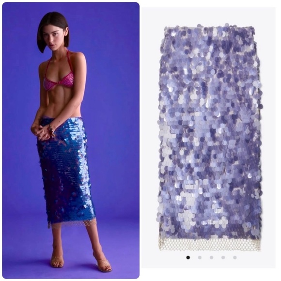 Tory Burch Dresses & Skirts - New Tory Burch Sequin Shell Skirt